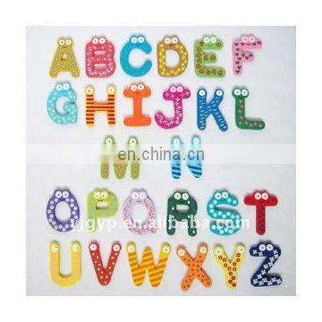 Children Teaching material Promotional alphabet Fridge Magnet