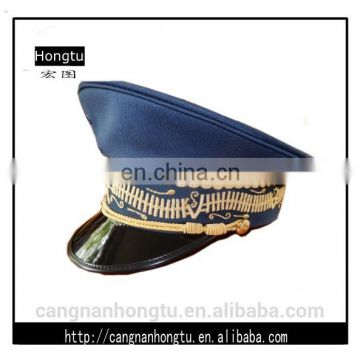 Dark Blue Custom-Made embroidery Army Hats for Men