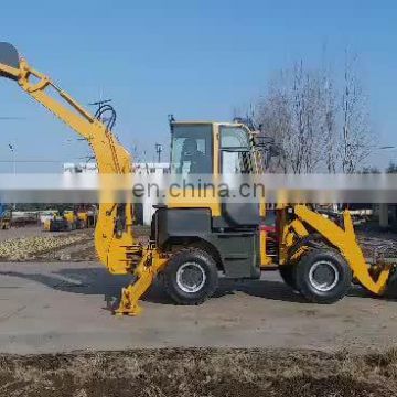 WZ30-25 top quality and pilot control loader back excavator , four drive backactor loader