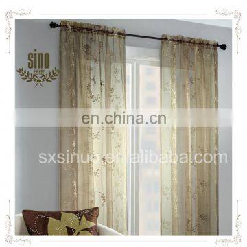 Ready Made organza embroidered curtains