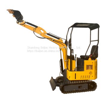 EPA Engine 0.8ton 1ton Hydraulic Small Garden Crawler Mini Digger Excavator