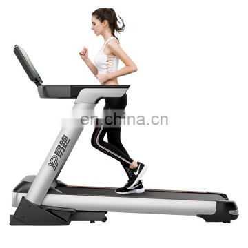 YPOO ODM accept semi commercial treadmill touch screen electric treadmill life fitness body fit treadmill