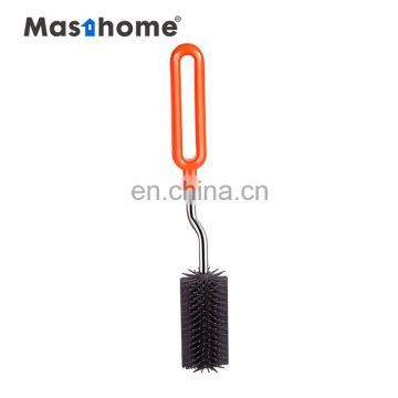 Masthome Long Handle Stainless Bottle Cleaning Water Baby Milk Bottle Brush