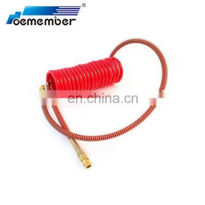 PA Spiral Hose Coil Tube Single Coiled Air Line with Fitting