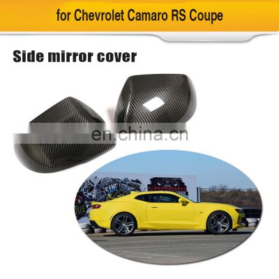 Carbon Fiber Side Mirror Cover for Chevrolet Camaro RS Coupe 2-Door 2016-2018