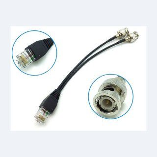 RJ45 to BNC male Coaxial Cable