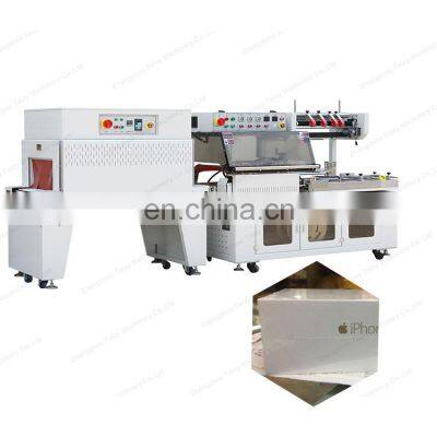 Automatic express gift box book film sealing and shrinking machine