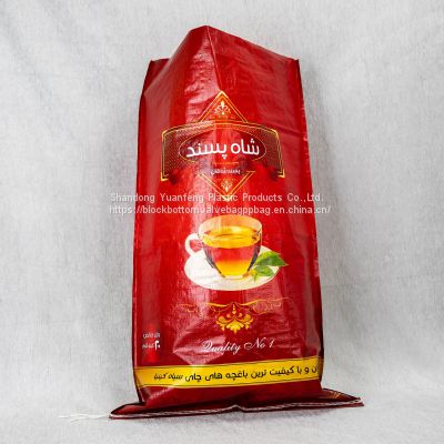 Custom Printing Recyclable Plastic PP Woven Dog Food Pet Food Packing Pinch Bottom Packaging Bags