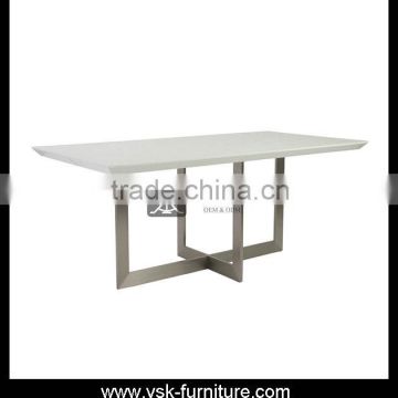 DT-134 Stainless Steel Dining Room Table