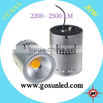 innovative Chinese New product 20w cob led surface mounted downlight