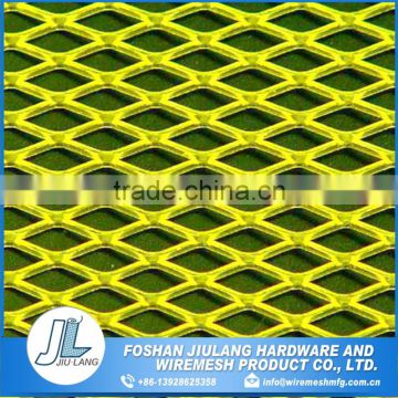 a higher strength heat treated plastic coated pure titanium expanded mesh