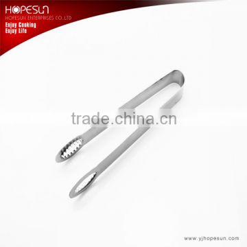HS-FT061 Food grade stainless mini serving tongs