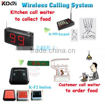 Kitchen Equipment Table Ordering Systems K-302+K-999+K-F2