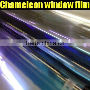 Newest Chameleon window solar film with size: 1.52*30m per roll