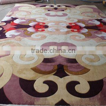 Floral Design Hand Tufted Carpet FA-101