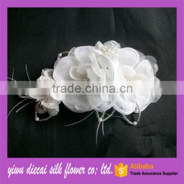 bulk artificial organza wedding bridal flower