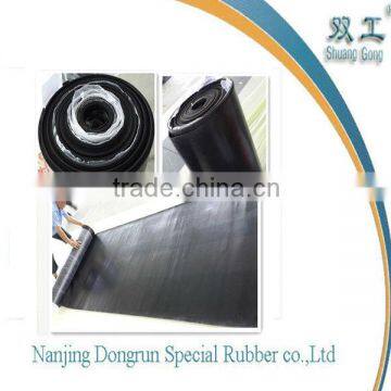 55 ShoreA black EPDM rubber sheet