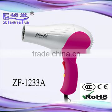 New design mini hair dryer student use hair dryer ZF-1233A