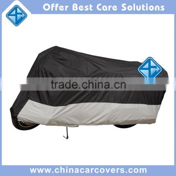 Made In china back PU coating motorcycle body cover set