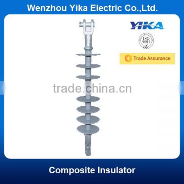 Wenzhou Yika IEC Silicone Rubber Composite Insulator 33KV Suspension Insulator