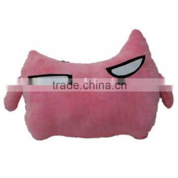 pink plush cushions cat cushion cushion toy
