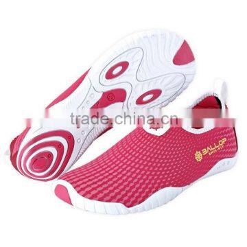 Aqua shoes, Water shoes, Skin shoes, Swim shoes,Water sports shoes, Fitness shoes,Driving shoes,Beach shoes-BALLOP VOYAGER RED