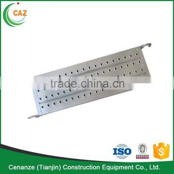 Hot Dip Galvanized Scaffolding Steel Plank Planks used for construction