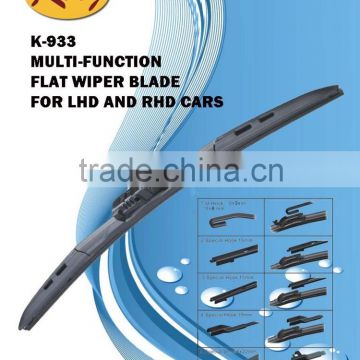 K-933 Multifunction flat wiper blade, car wiper