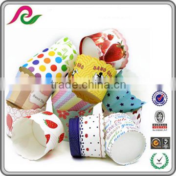 Heat Resistant paper cake cup for baking