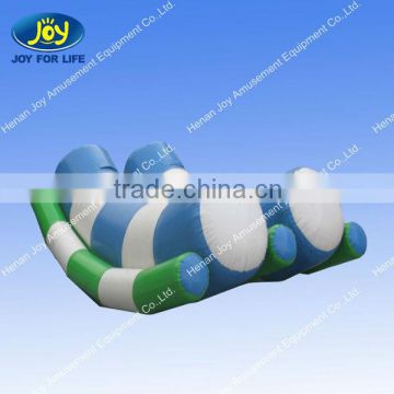 0.9mm PVC water park toys, large inflatable water pool toys, crazy inflatable water toys
