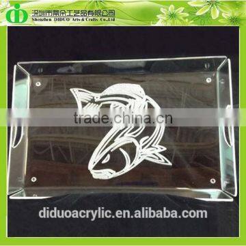 DDY-0120 Trade Assurance Acrylic Snack Tray