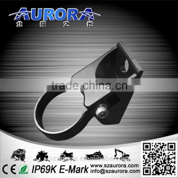 AURORA 2'' LED work light offroad with oblique pillars bar light car mount