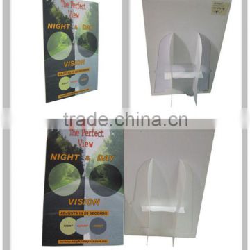 The perfect view advertisement paper display