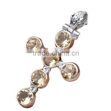Jewellery In Silver With Banded Agate Onyx Gemstone Wholesale Jewelry Sterling Pendants