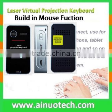 wireless laser keyboard mouse with LED screen bluetooth virtual projection keyboard for android smartphone,tablet pc and laptop