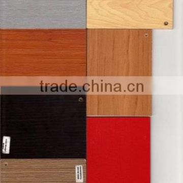 different melamine colors coated particle board