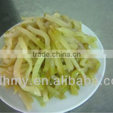 Delicious hot pickled mustard tuber in pouch for sales