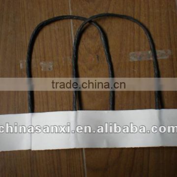 China manufacturer in shanghai making paper bags string handle/twisted craft paper cord