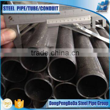 2 1/2'x1.8mm round black steel tubing manufacturers