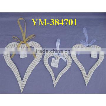 2013 new designed willow heart decoration