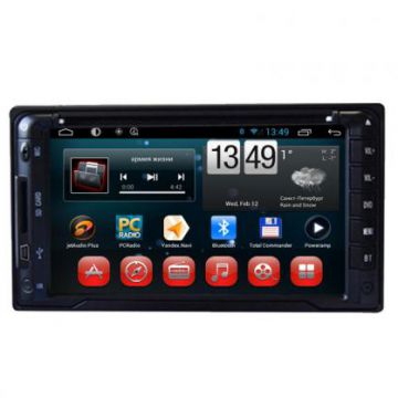 1024*600 Dual Din Android Double Din Radio 1080P For Kia