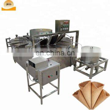 Automatic commercial ice cream sugar wafer cone baking machine for sale