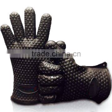 2016 Professional oven gloves black kitchen gloves silicone oven gloves                        
                                                                                Supplier's Choice