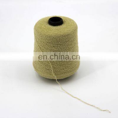 Granular yarn raw white  hand knitting fancy  polyester chenille yarn fancy yarn