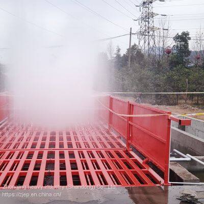 Washing machine | washing platform | washing pool | 12m washing semi-trailer washing platform of coal mine coal washing plant, coking plant and cement plant