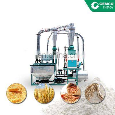 Industrial grinder making corn potato flour mill machine