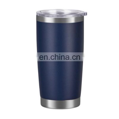 Popular Style 20oz Custom Logo Double Wall Hot and Cold Drinking Stainless Steel Tumbler Cups Vacuum Cup