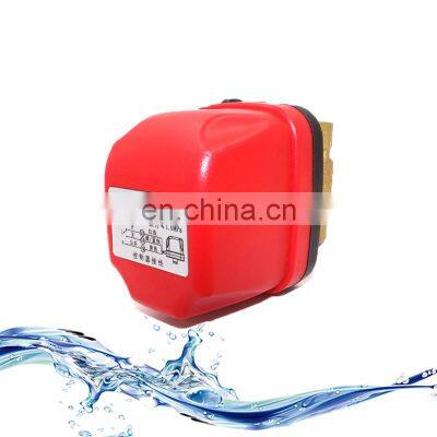 CWX-50P Brass Water Electric Actuated Ball Valve fast installation directly selling of factory