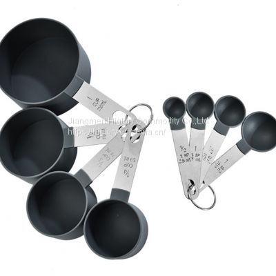 Amazon Stainless Steel Plastic Measuring Spoon Measuring Cup Multi Purpose Tool Seasoning Baking Measuring Cup