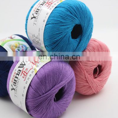 High Quality Hand Knitting Hemp Linen Yarn Crochet Flax Yarn